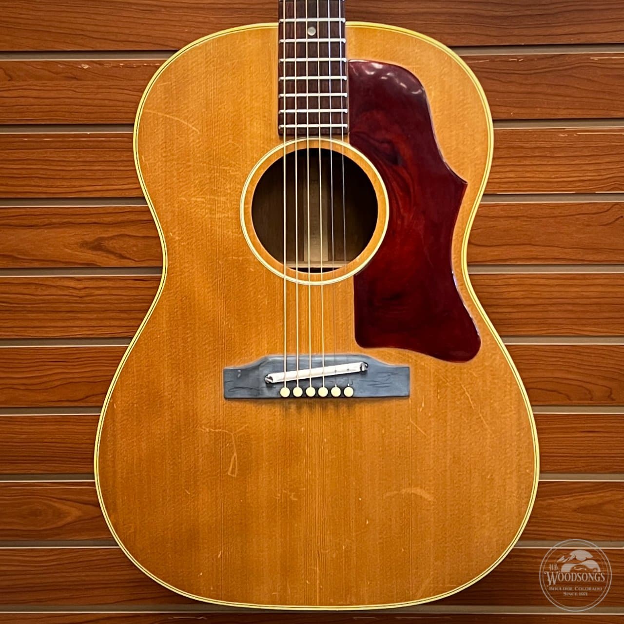 USED GIBSON B-25 ACOUSTIC GUITAR (1960s)