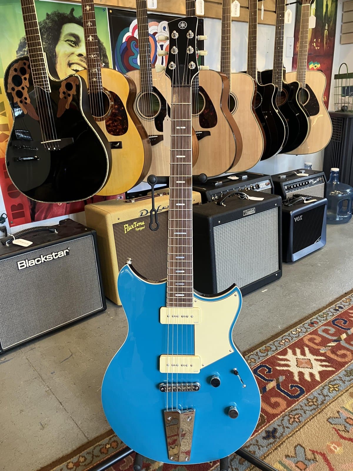 Yamaha Revstar Standard RSS02T Electric Guitar - Swift Blue - With Gigbag
