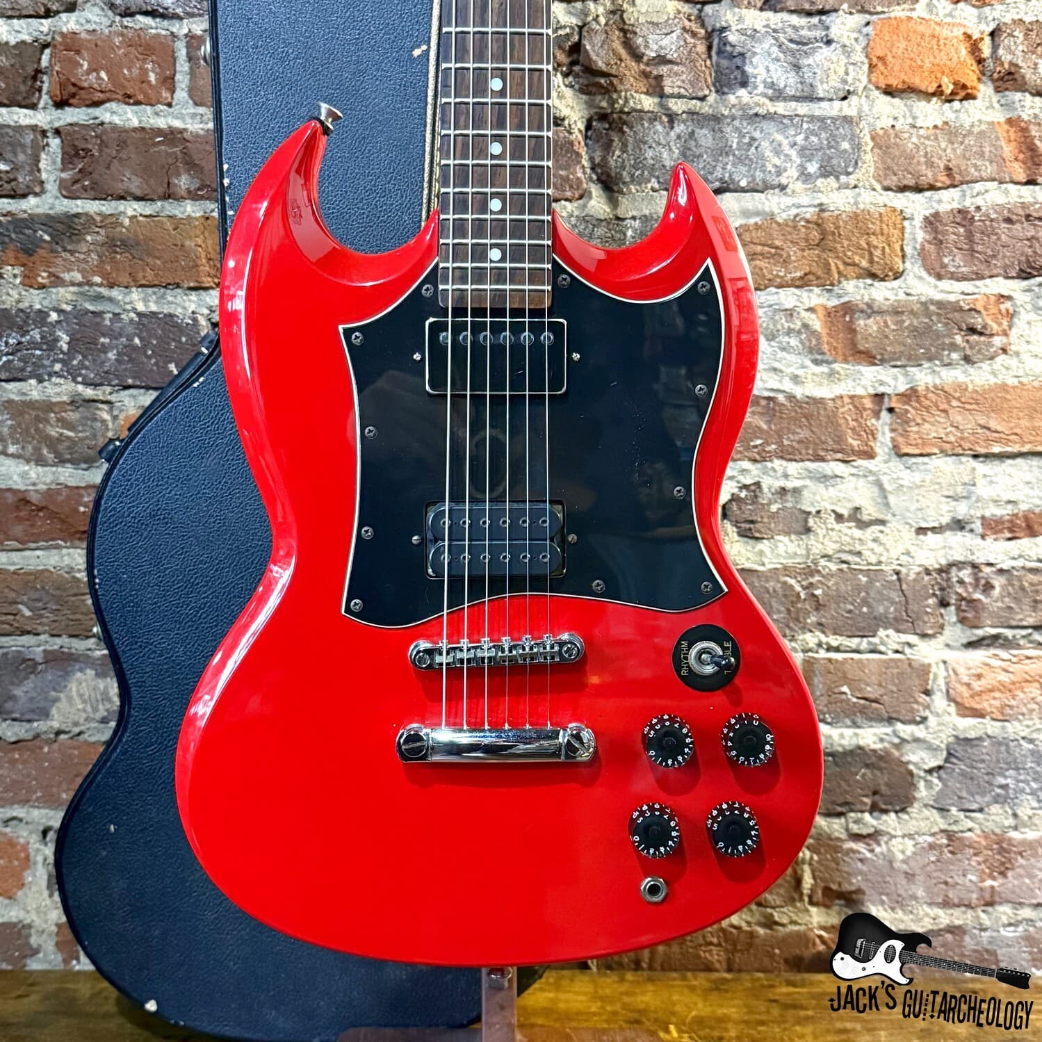 Epiphone SG *MIK* Electric Guitar w/ DiMarzio & IdiotBox Pups & OHSC (2000s - Hot Rod Red)
$495.00