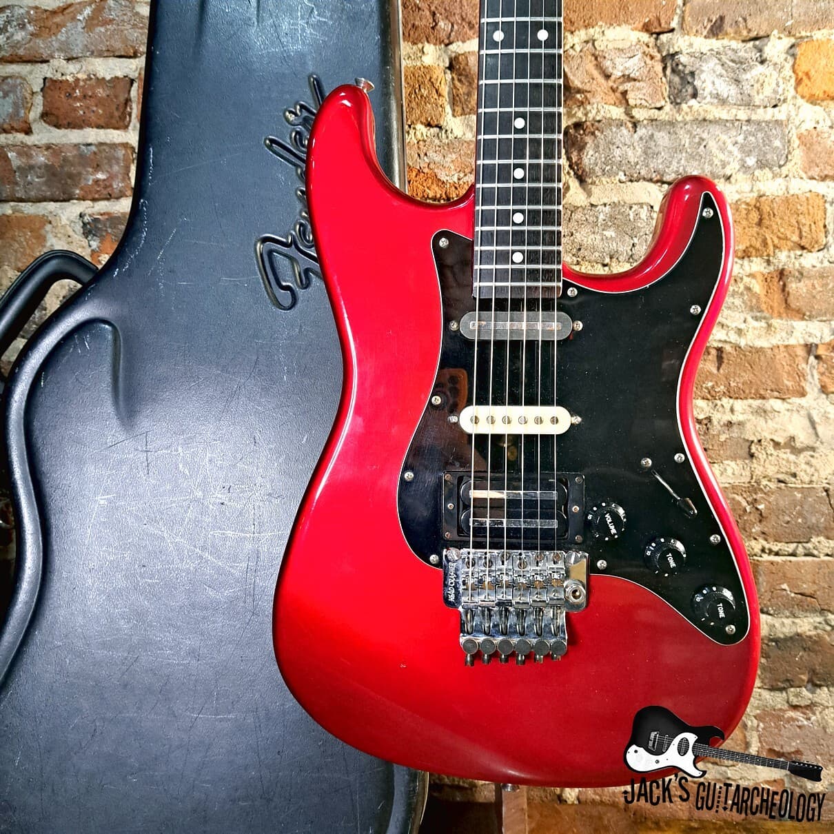 Fernandes The Function S-Style Electric Guitar w/ HSC (1985ish - Candy Apple Red)
$1,095.00