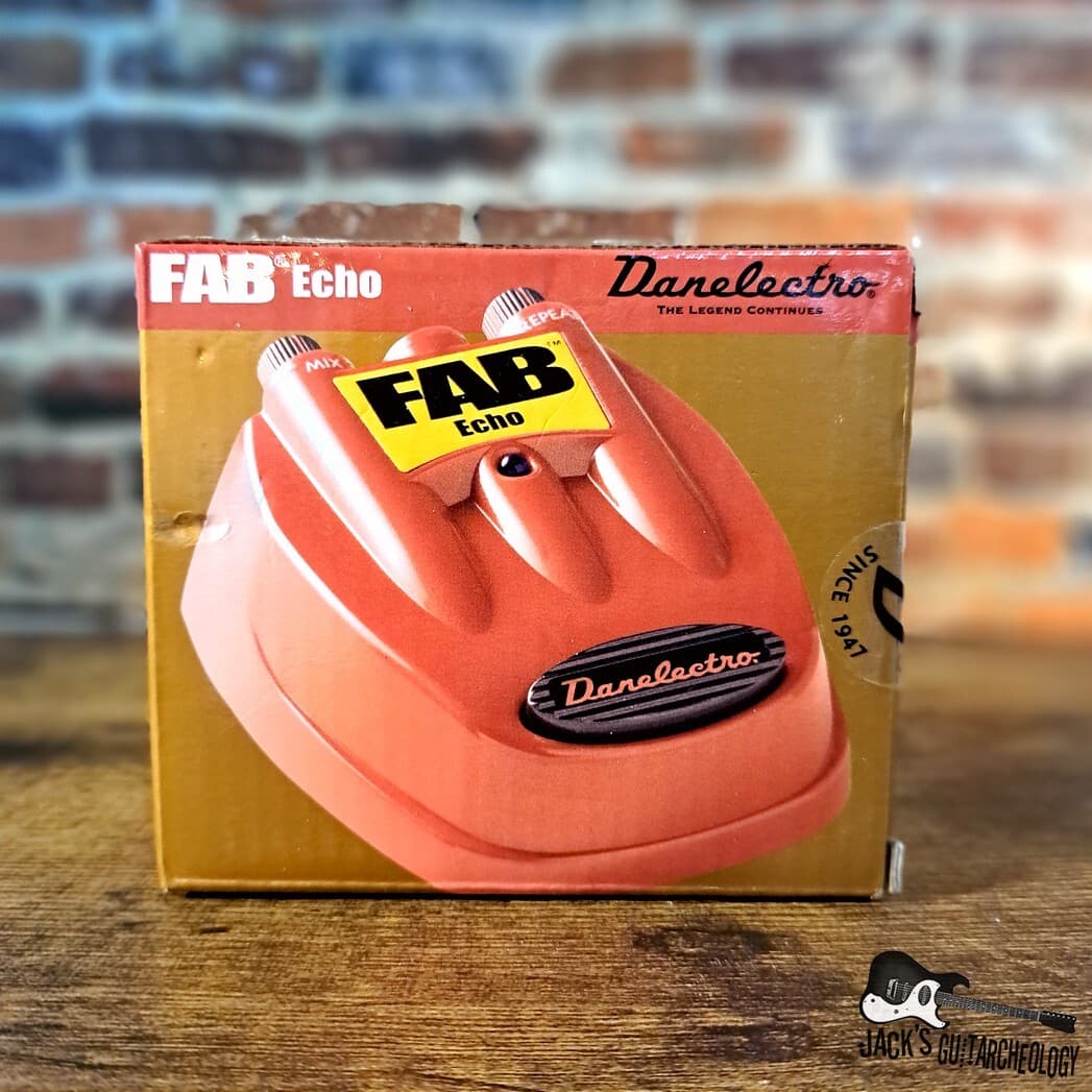 Danelectro FAB Echo D-4 Delay *New In Box* (2000s - Orange)
$55.00