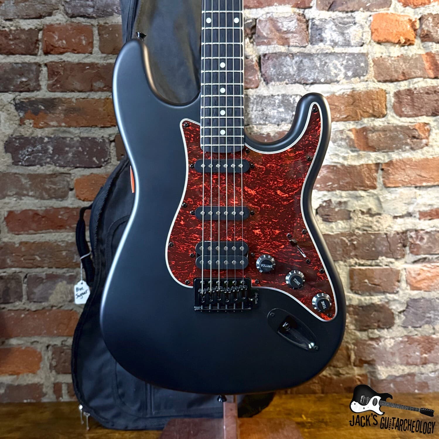 Harley Benton ST-20HSS S-Style Electric Guitar w/GB (2020s - Black)
$235.00