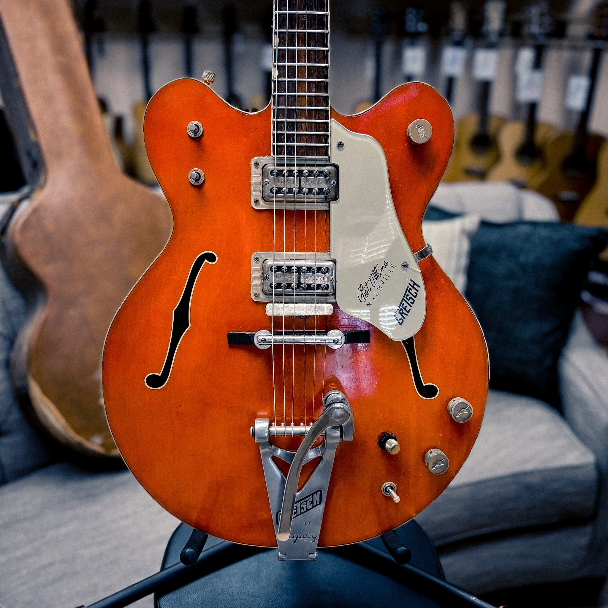 1967 Gretsch Nashville 6120 - Western Orange