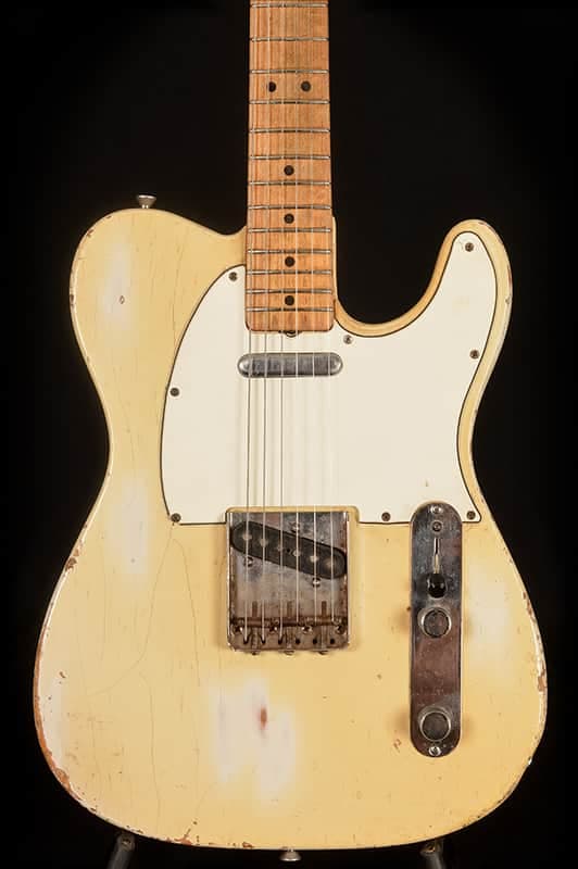 Fender Telecaster with Maple Fretboard 1966 - Olympic White