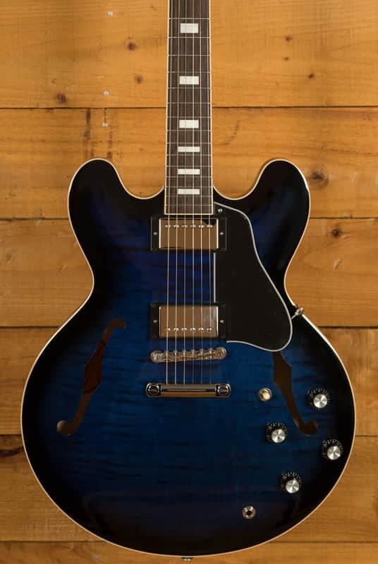 Gibson ES-335 Figured | Deep Ocean Burst