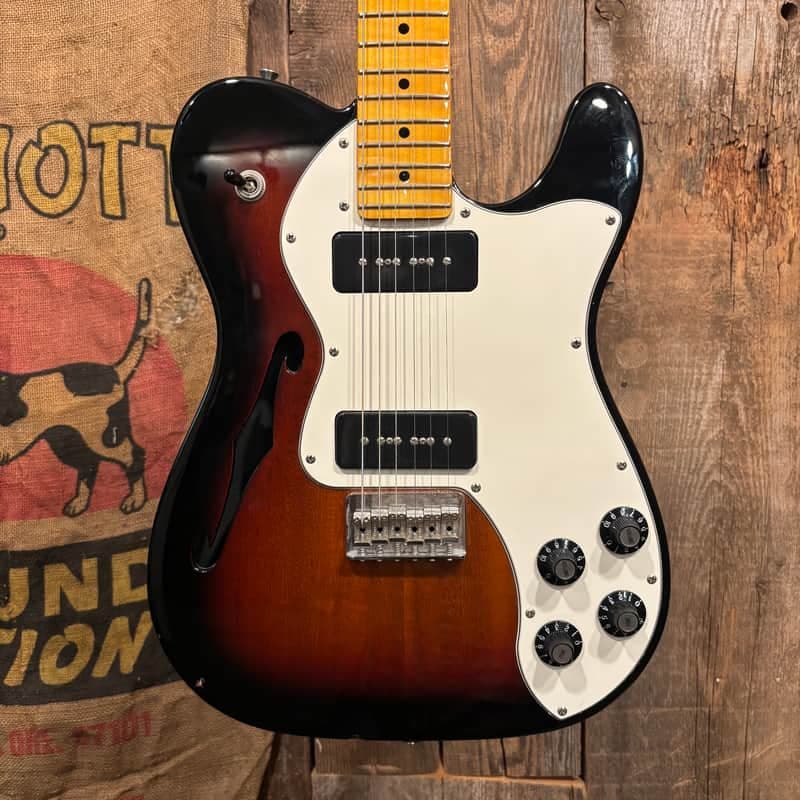 Fender Modern Player Telecaster Thinline Deluxe 2012 - 2018 - 3-Color Sunburst
