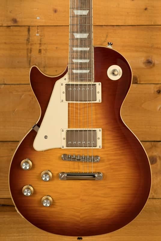 Epiphone Inspired by Gibson Les Paul Standard 60s Figured | Iced Tea Burst w/Gigbag *Left-Handed*