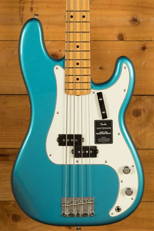 Fender Vintera III Late '60s Precision Bass - Maple - Lake Placid Blue