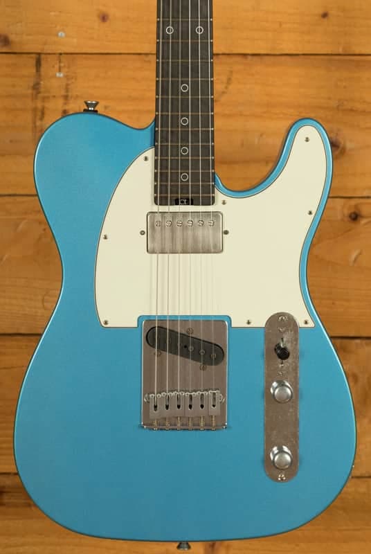 Schecter USA Custom Shop Nick Johnston PT S/H Wembley - Atomic Sapphire Aged Nitro