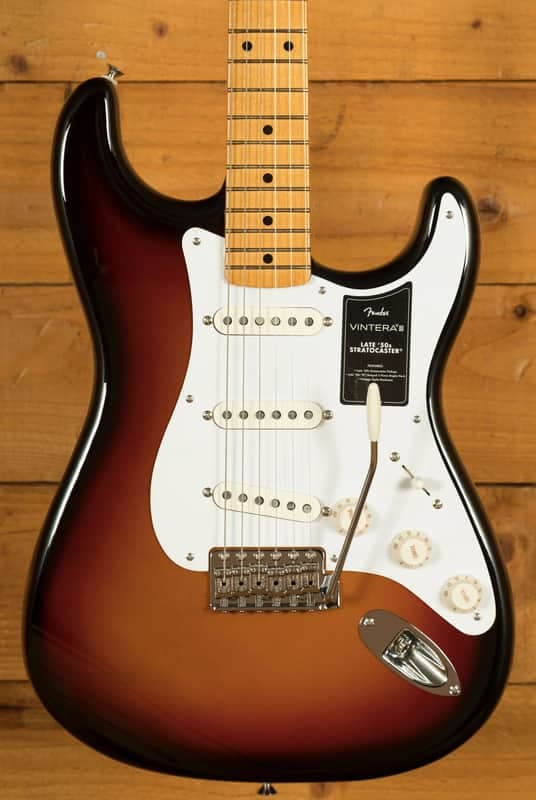 Fender Vintera III Late '50s Stratocaster - Maple - 3-Colour Sunburst