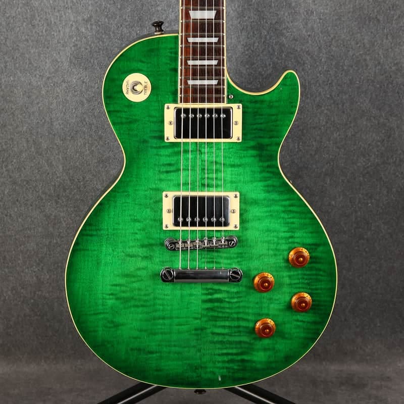 Epiphone Limited Edition Les Paul Standard - MIK - Translucent Green - 2nd Hand