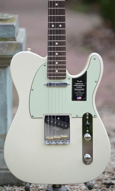 Fender Limited Edition American Professional Classic Telecaster - Olympic Pearl