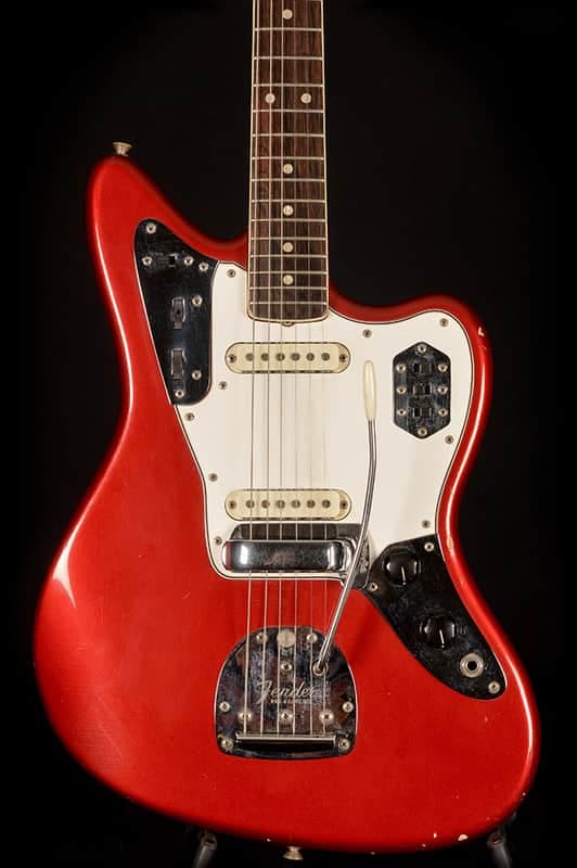 Fender Jaguar 1965 Candy Apple Red with Matching Headstock & OHSC