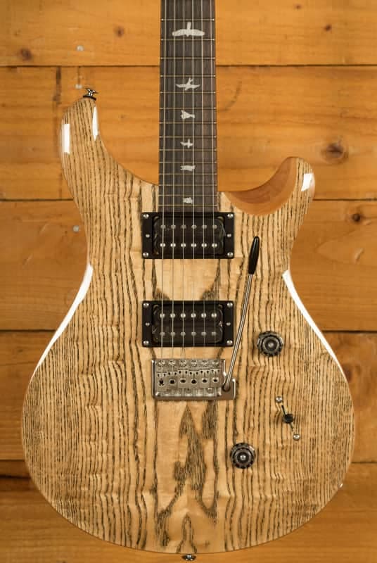PRS SE Custom 24 Burled Ash Limited Edition - Natural