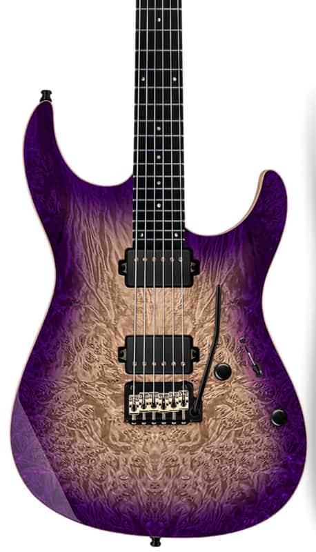 Mayones Aquila Elite V24 S 6 - Jeans Black with Purple Burst - Pre Order