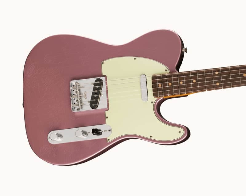 Fender Vintera II Road Worn '60s Telecaster - Burgundy Mist Metallic
