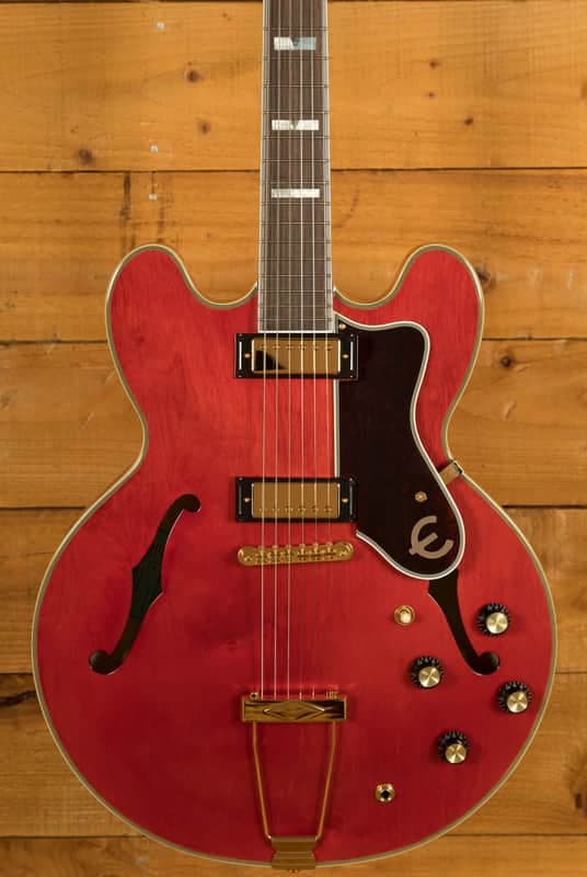 Epiphone Masterbilt Gem Archer Sheraton - Cherry Red