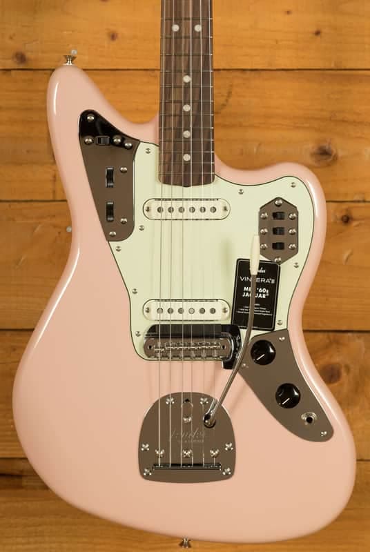Fender Vintera III Mid '60s Jaguar - Rosewood - Shell Pink