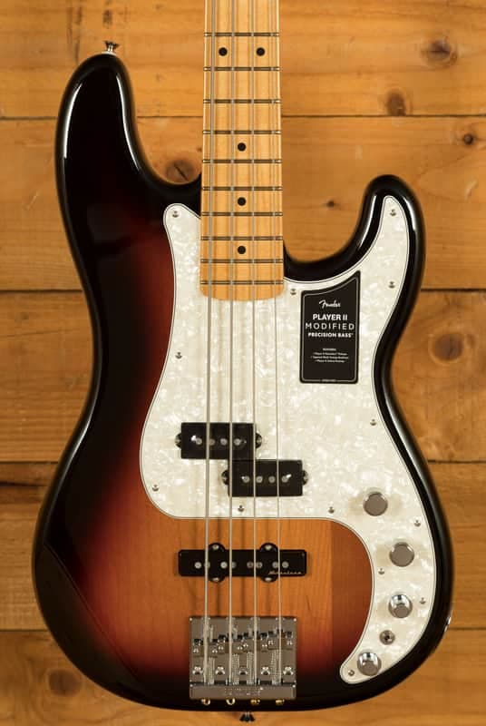 Fender Player II Modified Active Precision Bass - Maple - 3-Tone Sunburst
