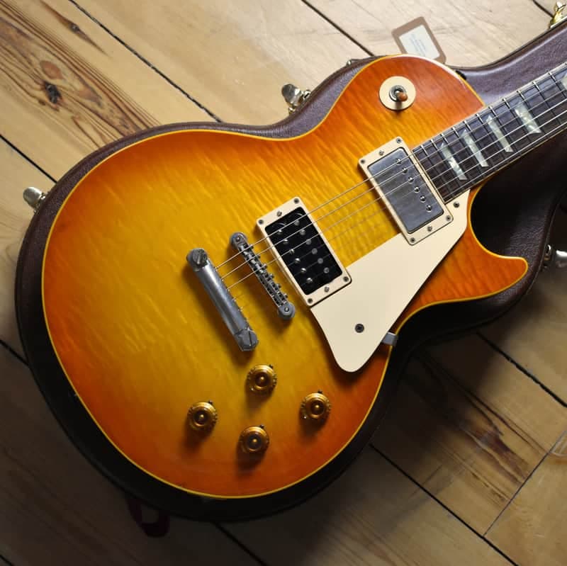 1982 Greco Mint Collection EG58-120 | EGF-1200 – Cherry Sunburst Nitro, Brazilian RW, Dry '82 PAFs, MIJ FujiGen, Super Real