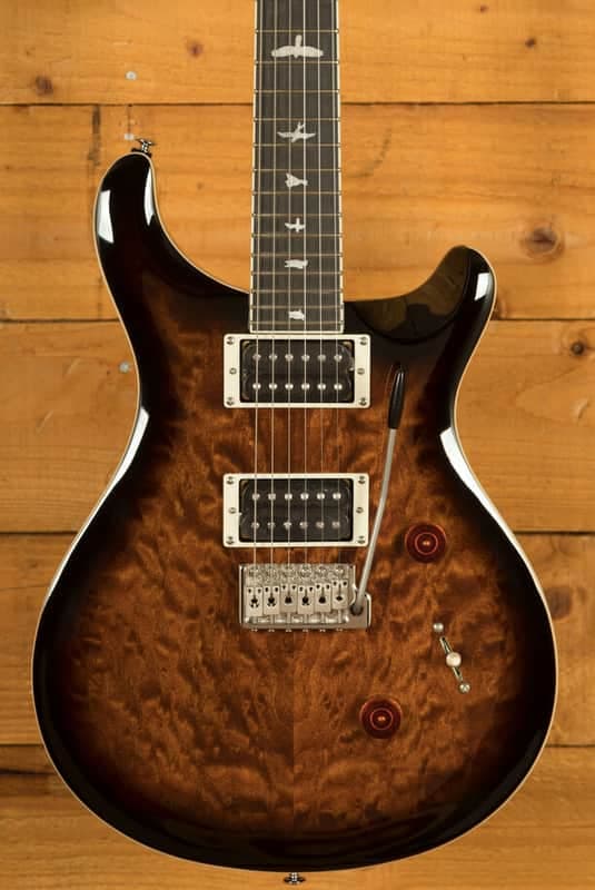PRS SE Custom | Custom 24 Quilt - Black Gold Sunburst