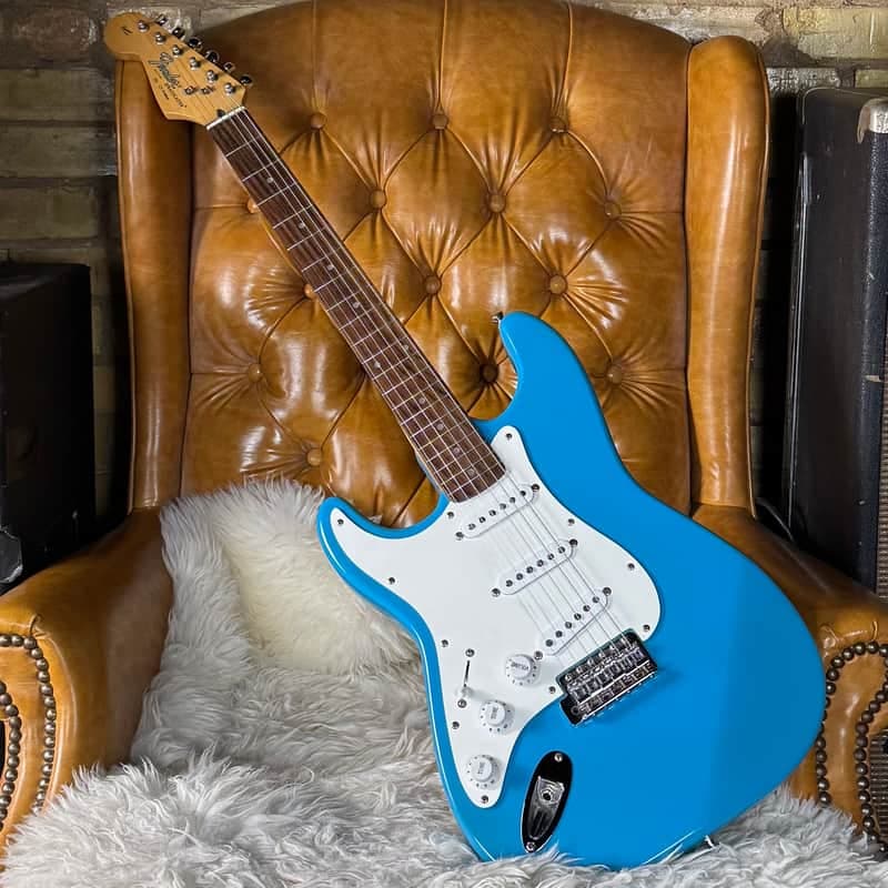 1992 Fender Squier Series Stratocaster Vintage Left Handed MIK Made In Korea Electric Guitar!