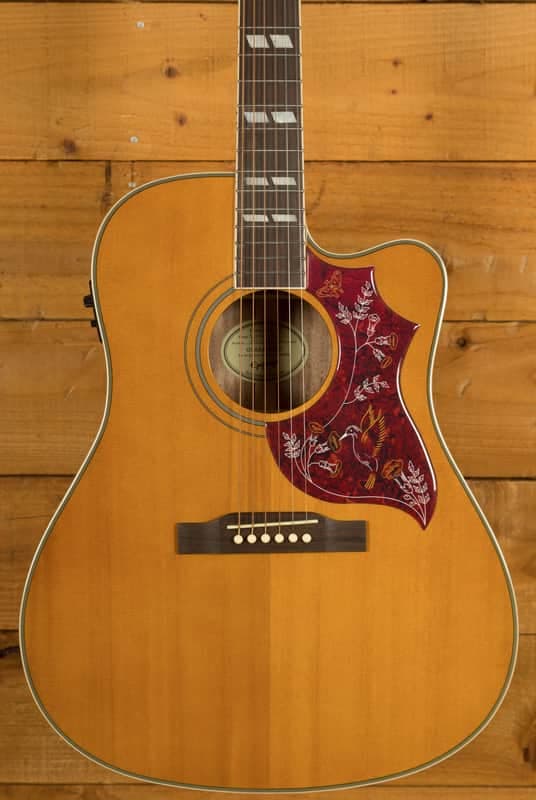 Epiphone Hummingbird Studio EC w/Fishman Presys II - Rosewood - Natural
