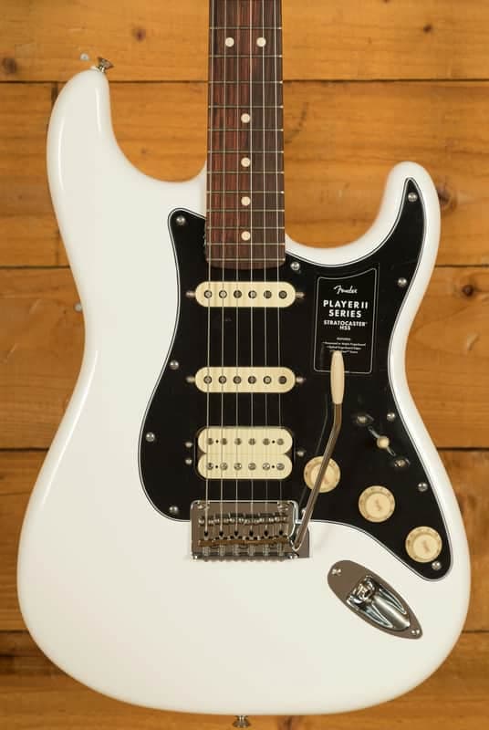 Fender Player II Stratocaster HSS - Rosewood - Polar White
