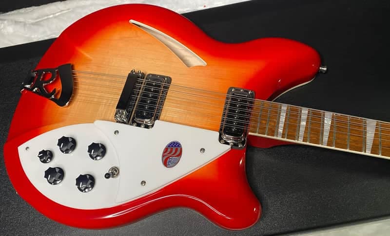 NEW ! Rickenbacker 360/12 Fire Glo - 12-String Semi Hollowbody - 7.95 lbs - Authorized Dealer - G07510