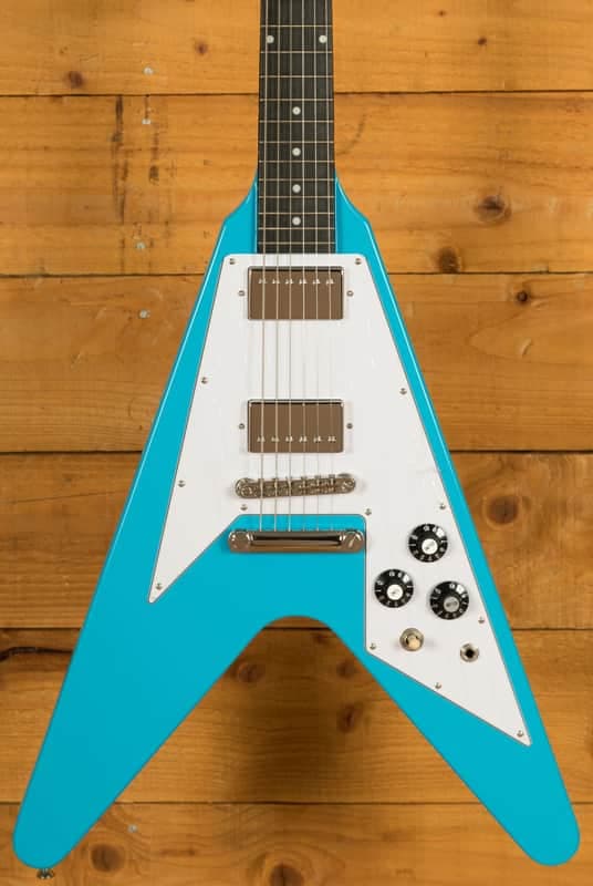 Epiphone Flying V 70s - Maui Blue