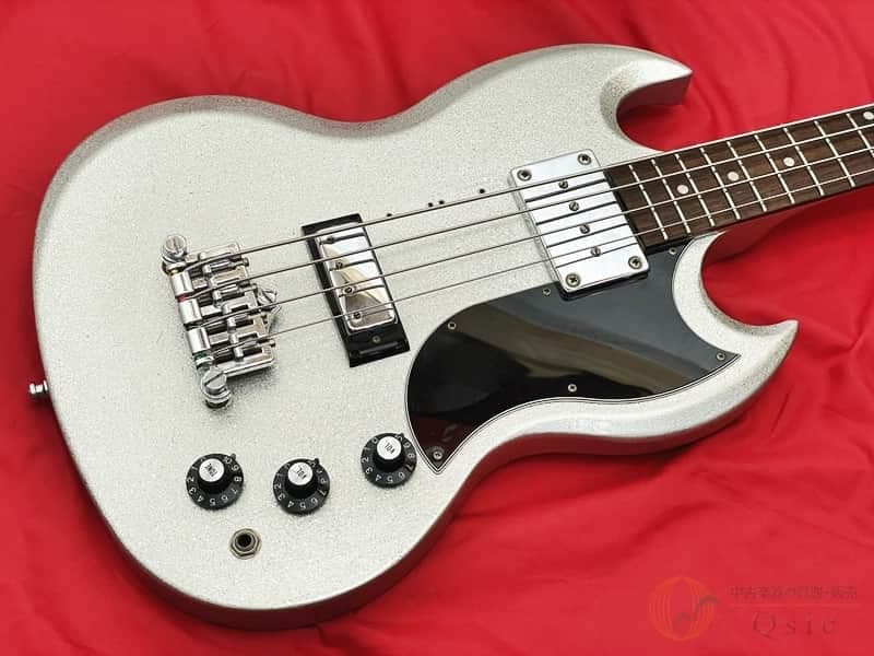 Gibson SG Standard Bass Silver Sparkle