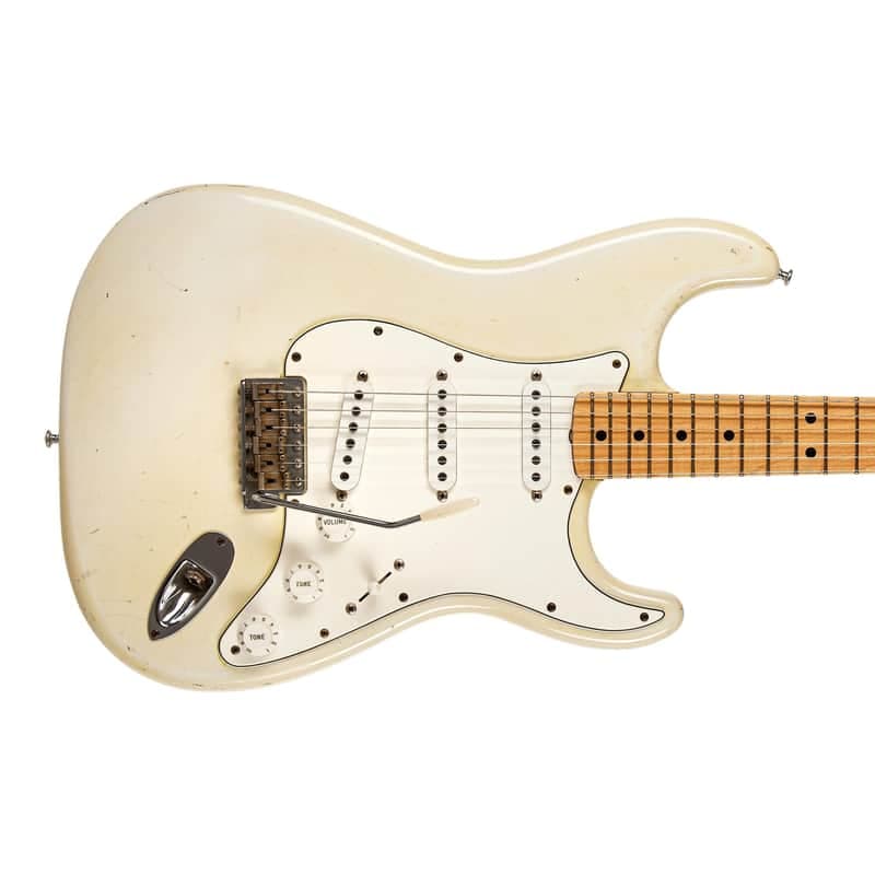 Fender Custom Shop 69 Stratocaster Olympic White Relic (Pre-Owned, 2000, VG+) #R09148