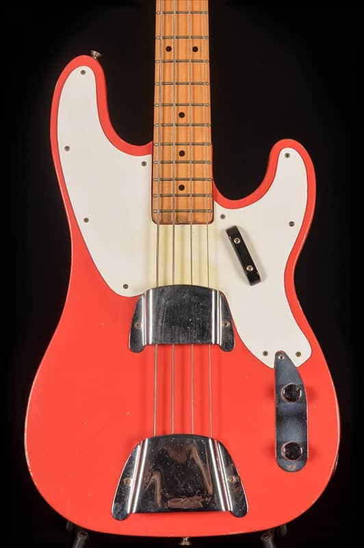 Fender Telecaster Bass 1968 Refin Fiesta Red