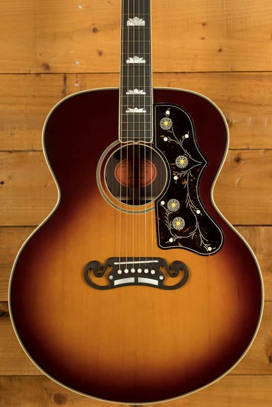 Epiphone IGC Pre-War SJ-200 Rosewood Reissue w/LR Baggs VTC - Ebony - Vintage Sunburst