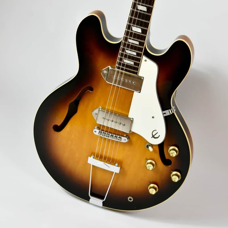1980 Epiphone Casino Vintage Sunburst, Blue Label, Made in Japan Matsumoku Factory, MIJ