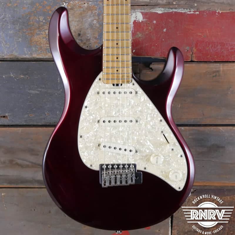 1995 Ernie Ball Music Man Silhouette Special SSS - Candy Red