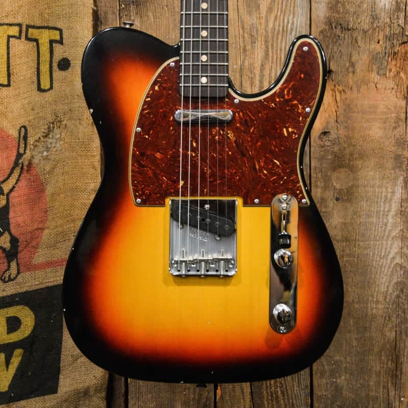 Fender Custom Shop 1963 Telecaster Journeyman Relic - Aged 3-Tone Sunburst