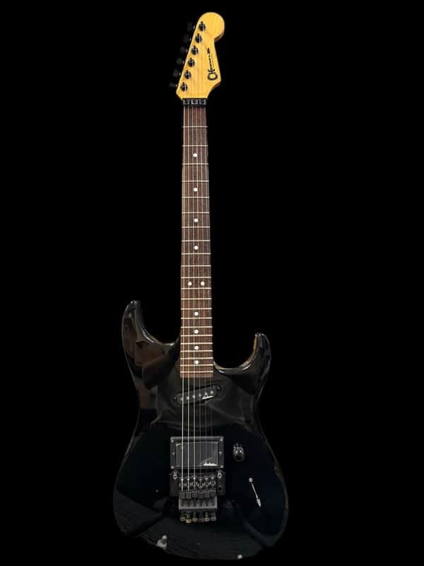 1989 Charvel Model DK SH Black - x3482