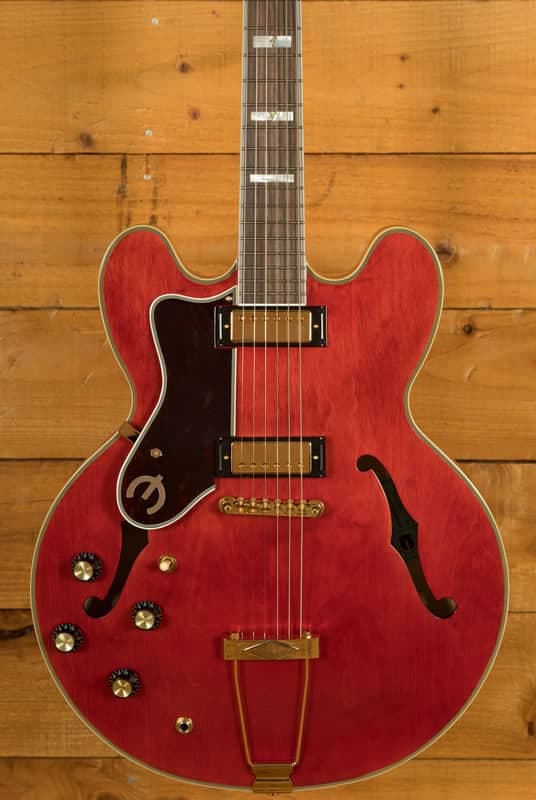 Epiphone Masterbilt Gem Archer Sheraton - Cherry Red *Left Handed*