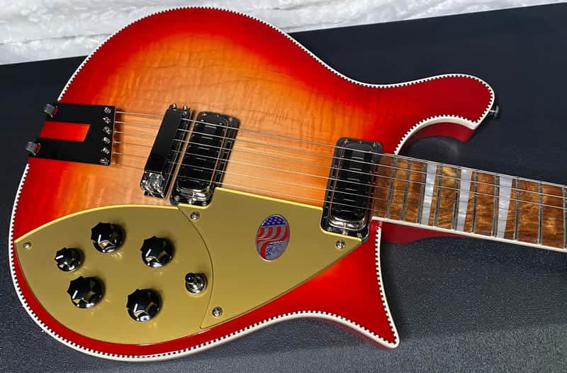 NEW ! Rickenbacker 660 Electric Guitar - Fire Glo - 7.3 lbs - Authorized Dealer - In-Stock! G07773