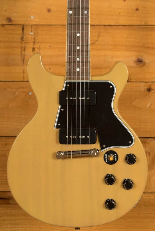 Epiphone IGC 1960 Les Paul Special Double Cut Reissue - Rosewood - TV Yellow