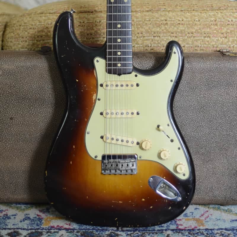 1960 Fender Stratocaster Sunburst Hardtail w/HSC