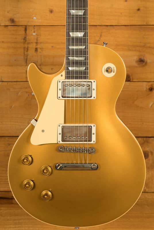 Gibson Custom 1957 Les Paul Goldtop Darkback Reissue | Double Gold - VOS *Left-Handed*