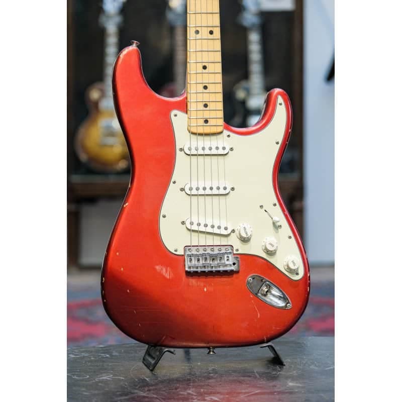 1973 Fender Stratocaster candy apple red