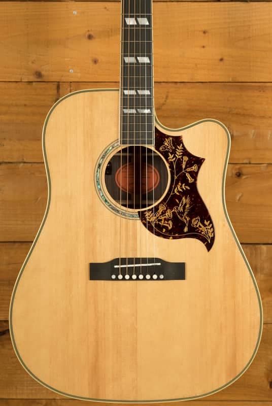 Epiphone IGC Hummingbird Deluxe EC w/LR Baggs VTC Bronze - Ebony - Natural