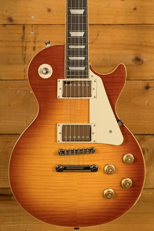 Epiphone Les Paul Standard 50s Figured - Washed Cherry Sunburst
