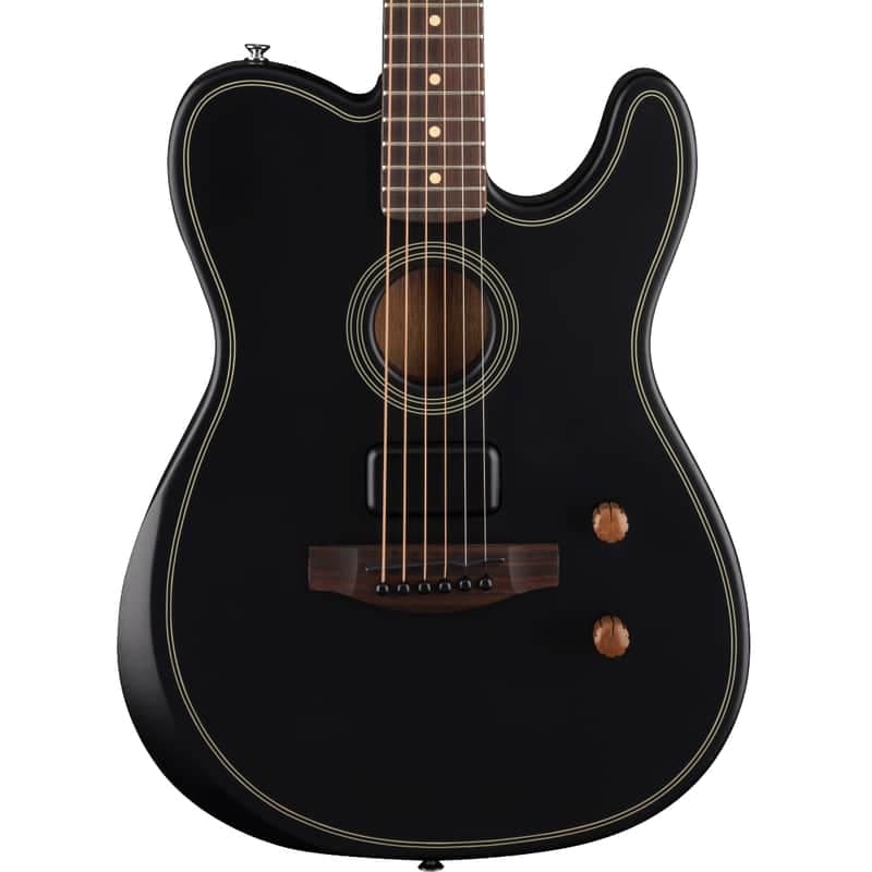 Fender Acoustasonic Standard Telecaster Black