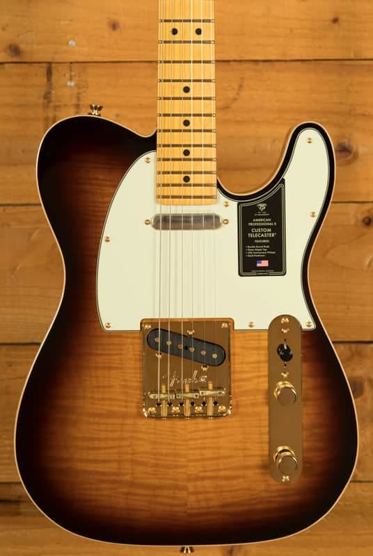 Fender 75th Anniversary American Professional II Custom Telecaster - Maple - 2-Colour Sunburst