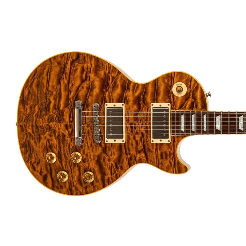 Gibson Custom LPR-9 Jimmy Wallace Custom Quilt Top / TV Yellow Back (Pre-Owned, 2007, EC) #97845