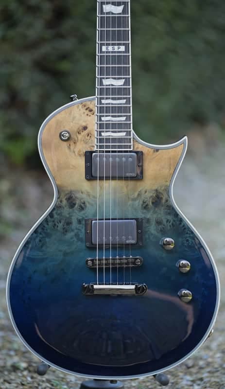 ESP E-II Eclipse - Blue Natural Fade